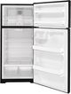 GE® 28" 16.6 Cu. Ft. ENERGY STAR® Black Top Freezer Refrigerator-2