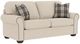 Flexsteel® Customizable Preston Full Sleeper Sofa with Nailhead Trim-1