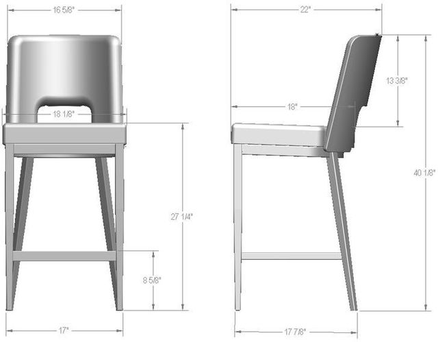 Amisco Customizable Bryana Counter Stool-2