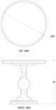 Elizabeth Ann Home Joyce Fruitwood Lamp Table-5