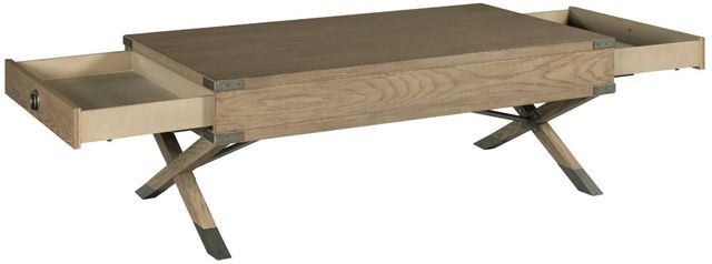 Hammary® Crawford Honey Rectangular Coffee Table-4