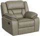Elements International Engage Corral Gray Motion Manual Recliner-0