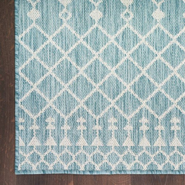 Nourison Home™ Positano Aqua 5'x7' Area Rug Style 1-2