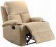 ACME Furniture Rosia Beige Manual Recliner-0