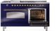 Ilve® Nostalgie II Series 60" Midnight Blue Pro Style Dual Fuel Range-3