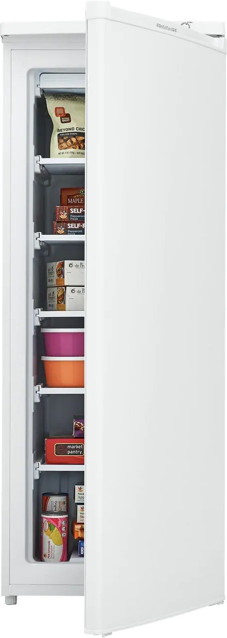Frigidaire® 6.0 Cu. Ft. White Upright Freezer-4