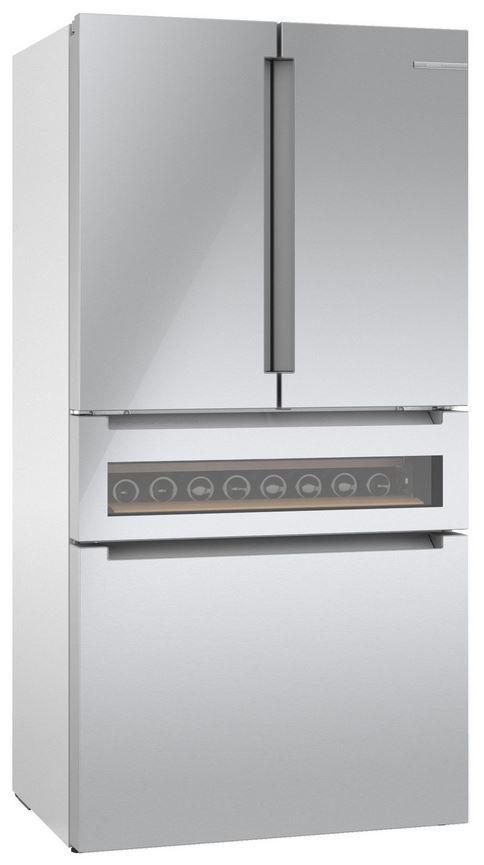 Bosch® 800 Series 36 in. 20.5 Cu. Ft. Stainless Steel Counter Depth French Door Refrigerator-3