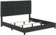Legends Home Bridger Endurance Graphite King Tufted Upholstered Panel Bed-2