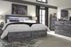 Signature Design by Ashley® Baystorm Gray King 2-Drawer Storage Panel Bed-3