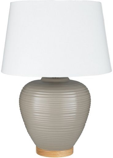 Surya Bixby Taupe Table Lamp-0
