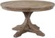 Winners Only® Augusta Rustic Brown Round Dining Table-0