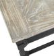 Furniture Classics Coldiron Oak Cocktail Table with Iron Base-4