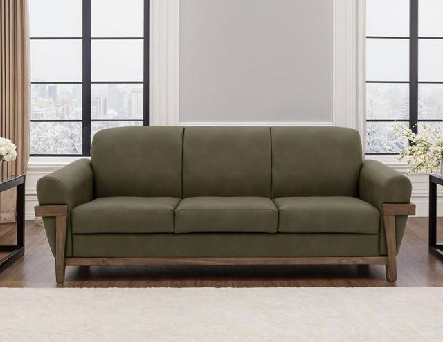 International Furniture Direct Mezquite Green Sofa-1