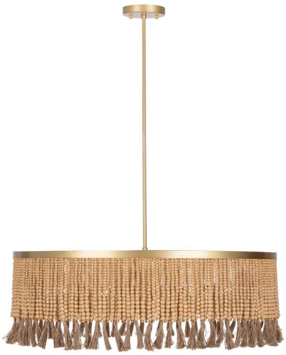 Classic Home Andren Gold/Natural Pendant-0