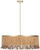 Classic Home Andren Gold/Natural Pendant-0