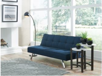 Signature Design by Ashley® Santini Navy Futon-3
