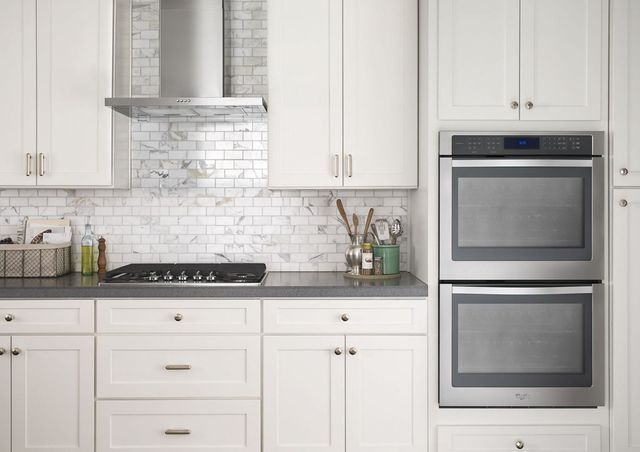 Maytag® 30" Stainless Steel Wall Mount Flat Range Hood-3