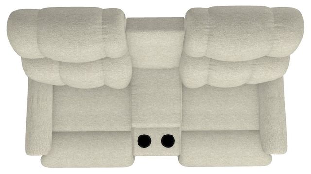 La-Z-Boy® Pinnacle Antique Power Wall Reclining Loveseat with Headrest and Console-4