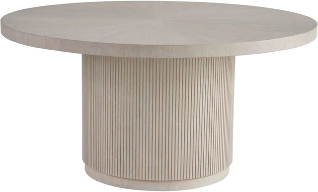 Universal Explore Home™ Avaline Carmen White Oak Round Dining Table-0