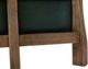 International Furniture Direct Roots Brown/Green Leather Loveseat-4