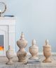 A & B Home Chester White Swirl Vase-5