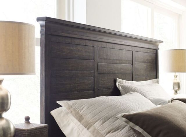 Kincaid® Plank Road Charcoal Jessup King Panel Bed-1
