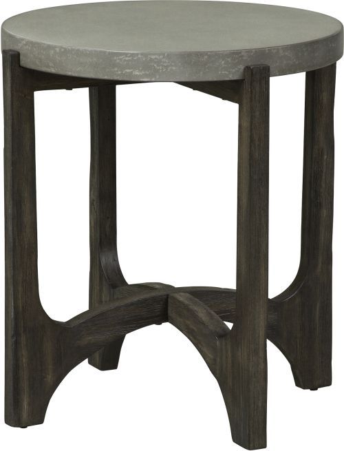 Liberty Furniture Cascade 3-Piece Gray/Wirebrush Rustic Brown Occasional Table Set-2