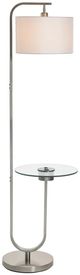 Stylecraft Brushed Nickel Floor Lamp-3