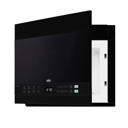 Summit® 1.4 Cu. Ft. Black Wide Over The Range Microwave-3