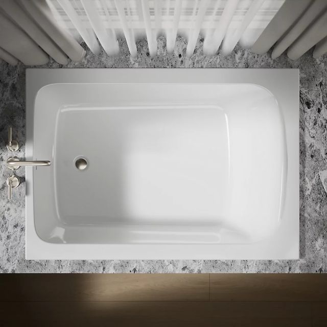 KOHLER® Avec® White 60" x 42" Drop-In Bath-2