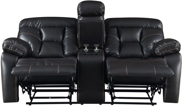 Steve Silver Co. Squire Sable Power Reclining Loveseat with Console-2