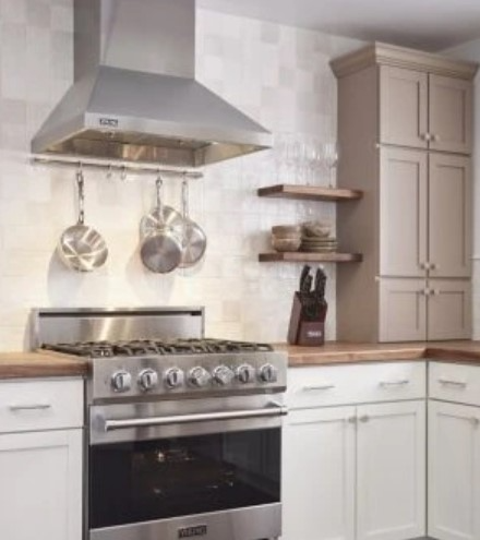 Viking® 30” Daffodil Chimney Wall Hood with Standard Ventilator-5