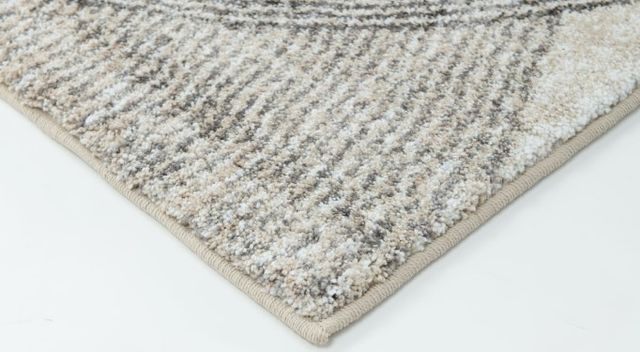 Orian Cloud 19 Vinyl Tracks Natural 5'x8' Area Rug-2