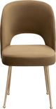 TOV Furniture Swell Cognac Velvet Chair-1