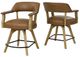 Steve Silver Co. Rylie Camel/Natural Counter Captains Chair-4