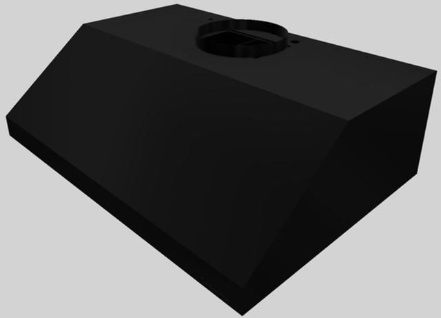 Vent-A-Hood® 30" Under Cabinet Range Hood-Black-2