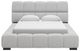 Signature Design by Ashley® Jesstean Light Gray Queen Upholstered Panel Bed-1