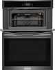 Frigidaire Gallery® 30" Smudge-Proof® Black Stainless Steel Oven/Microwave Combo Electric Wall Oven-4