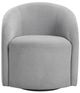Homelegance® Dalhart Light Gray Swivel Chair-2