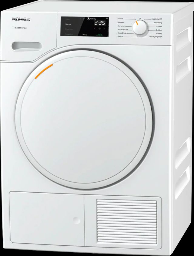 Miele T1 4.0 Cu. Ft. White Edition Lotus White Ventless Dryer-2