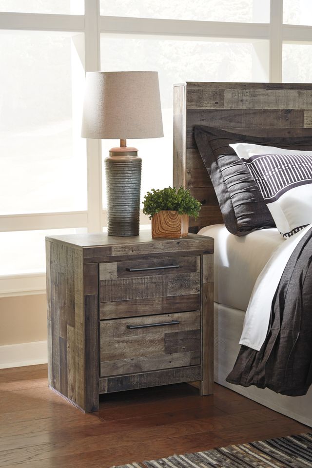 Benchcraft® Derekson Multi Gray Nightstand-1