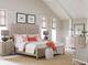 American Drew® Vista Altamonte Soft Gray King Panel Bed-1