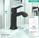 Hansgrohe Metris C Rubbed Bronze 1.2 GPM Single-Hole Faucet with Pop-Up Drain-3