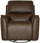 Flexsteel® Henry Burnt Umber Power Swivel Gliding Recliner-2