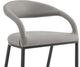 Armen Living Ramona Black/Gray Counter Stool-2
