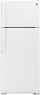 GE® 28" 17.5 Cu. Ft. White Top Freezer Refrigerator-0