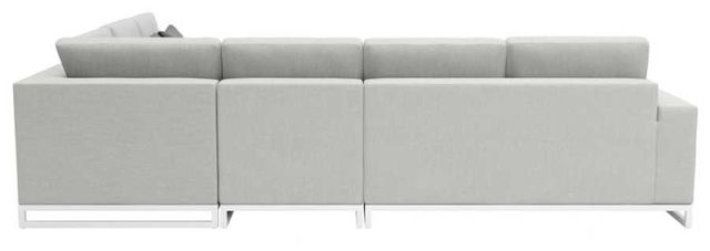 Zuo® Modern Corona Del Mar 4-Piece Gray Outdoor Fabric Modular Sectional-3
