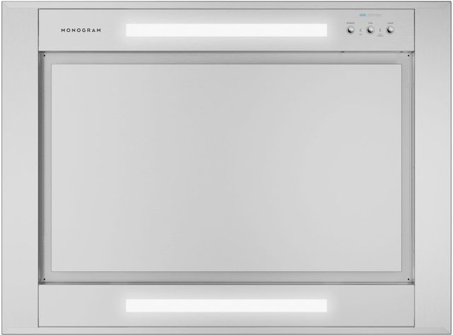 Monogram® 36" Stainless Steel Island Range Hood-1
