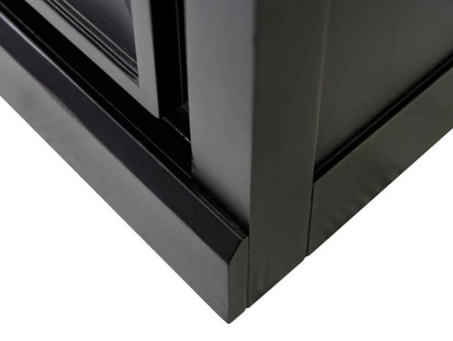 Martin Furniture Toulouse 3-Piece Aged Ebony Fireplace Bookcase-4