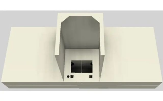 Vent-A-Hood® 54" Biscuit Contemporary Wall Mounted Range Hood-2